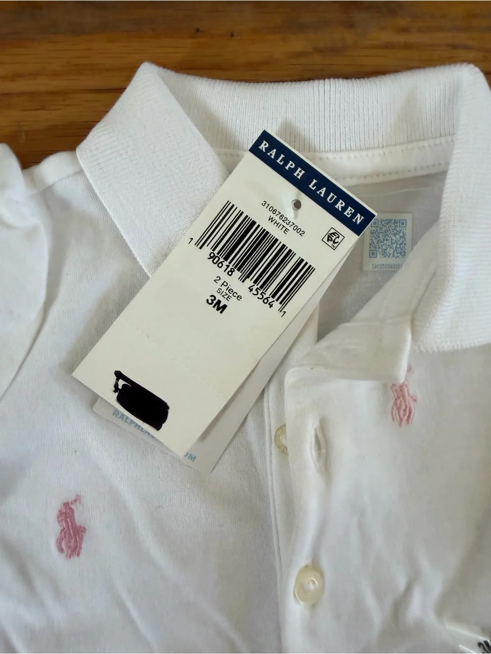 Ralph Lauren Baby Girl Polo Dress & Bloomers Set | NWT | 3M